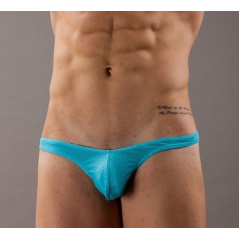 Celana Dalam Pria Model Thong Men Underwear Sexy Mesh Jaring