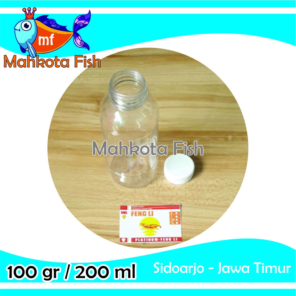 Botol Fengli | Botol Repack 100 gr / 200 ml Fengli | Fengli