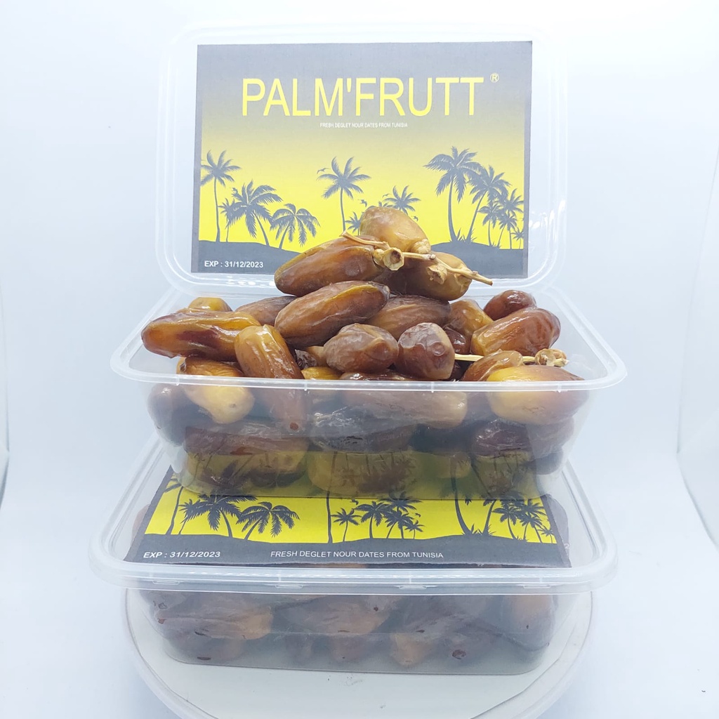 

KURMA TUNISIA TANGKAI MADU 500GR/PALMFRUTT/PALMFRUIT [KEMASAN BOX MIKA]