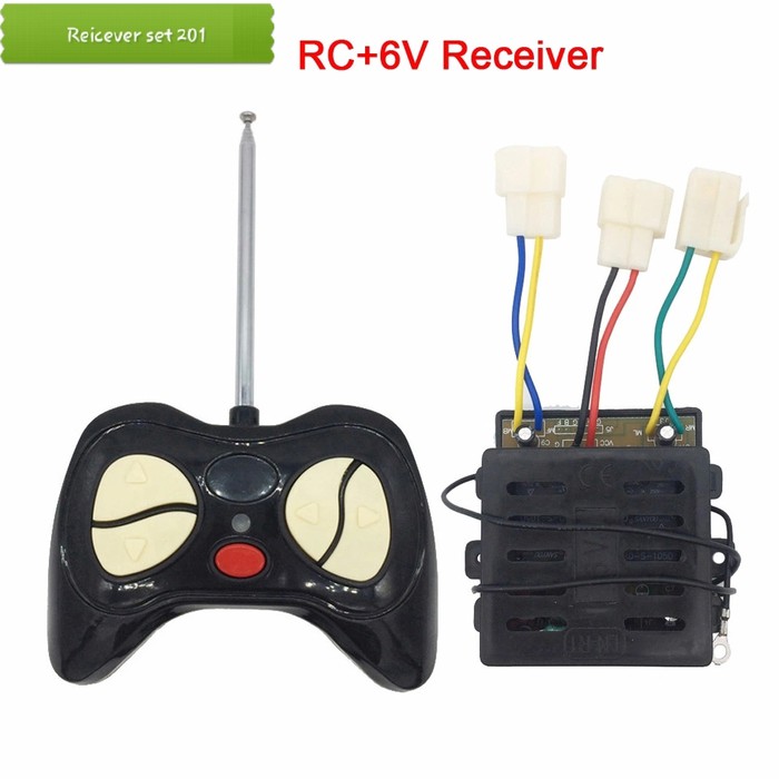 Receiver 6 volt Mobil Aki Mainan Anak Modul Sparepart Mobil Mainan Rc sprtmbl47