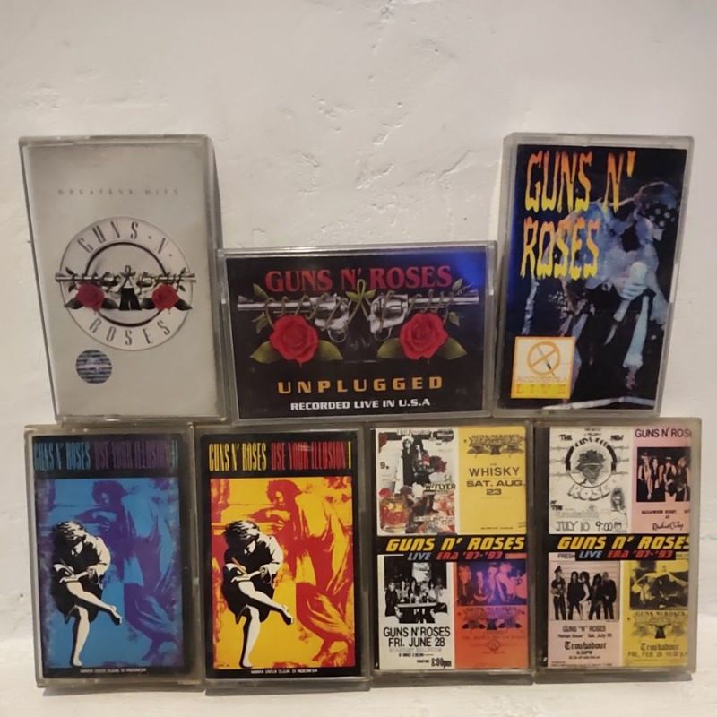Kaset Pita Guns N Roses - Kaset Guns N Roses