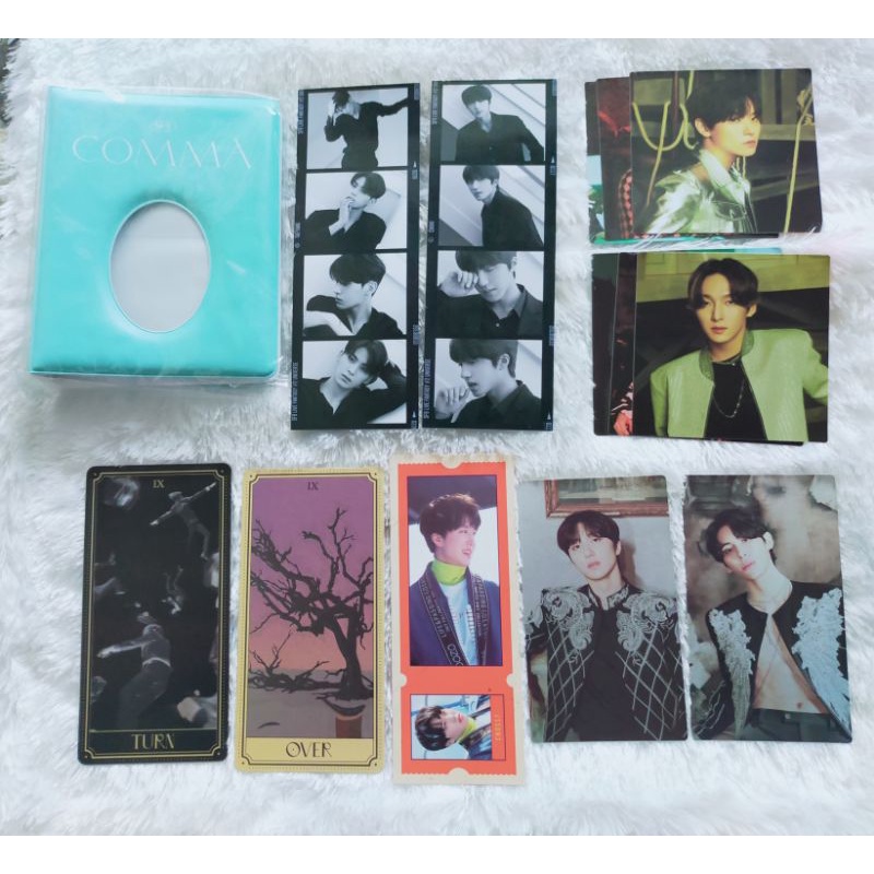 SF9 OFFICIAL POSTCARD RUMINATION PHOTOSTRIP UNIXERSE YOO TAEYANG CHANI TURN OVER CARD KOLBUK COMMA P