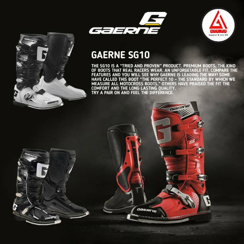 BOOTS GAERNE SG10, BOOT GAERNE SG10, SEPATU TRAIL GAERNE, SEPATU BIKERS GAERNE