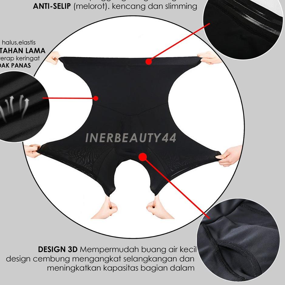 Harga Termurah Korset celana pria korset pelangsing perut dan paha waist thigh korset celana paha cowok