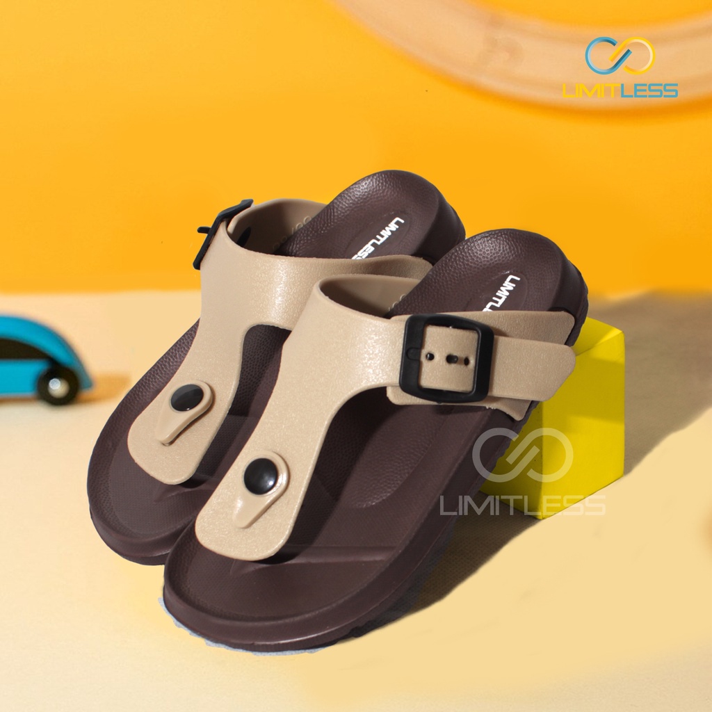 Sandal Anak Japit Laki Limitless Sendal Jepit Anak Sendal Anak Karet Non Slip Sandal Balita Santai Lucu Murah