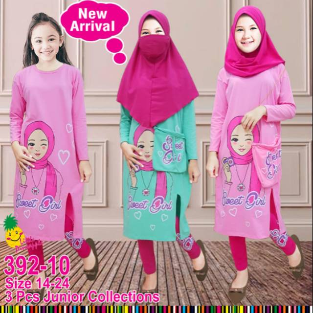  Baju  setelan anak  10 tahun baju  anak  11 tahun little  