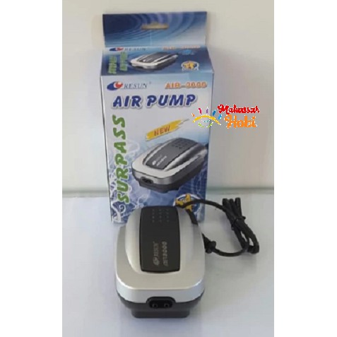 Pompa Udara RESUN AIR-3000 Air3000 Aerator Air Pump Aquarium Kolam