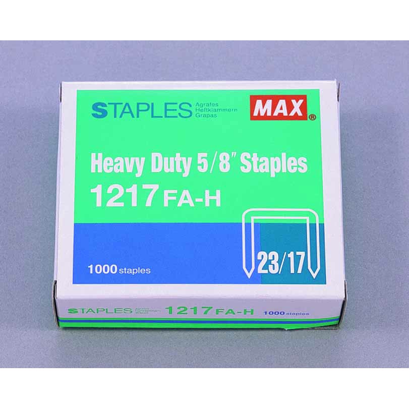

MAX Staples No.1217FA-H