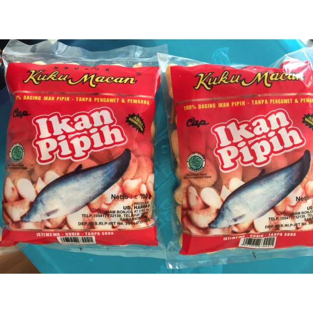 Kuku macan cap ikan pipih produksi UD HARMAS Samarinda