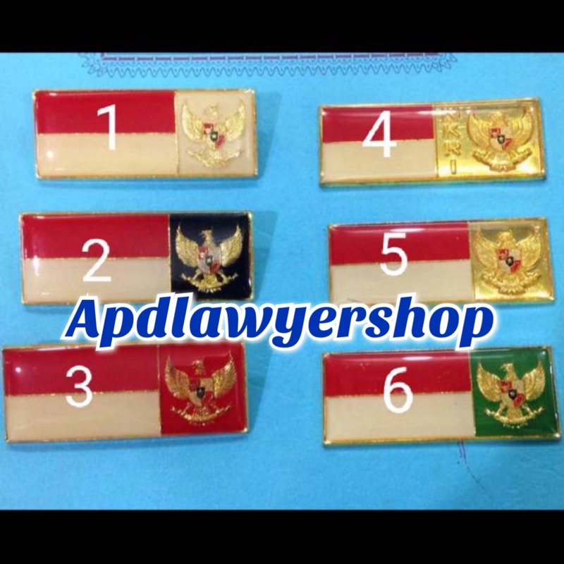 Pin PASKIB PASKIBRAKA PASKIBRA Pin Bendera Merah Putih Garuda Indonesia NKRI Kuningan Tebal Peniti