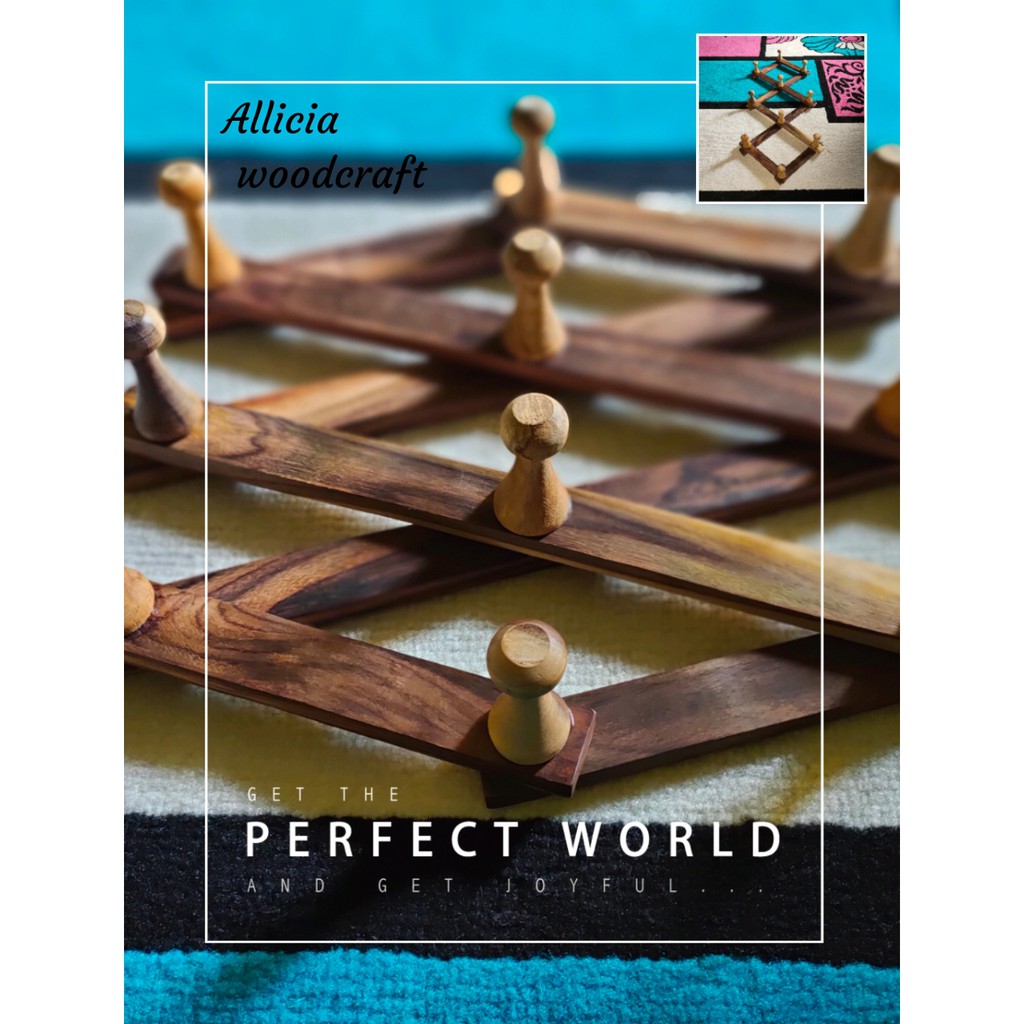 Gantungan/ Hanger baju Kayu Sonokeling