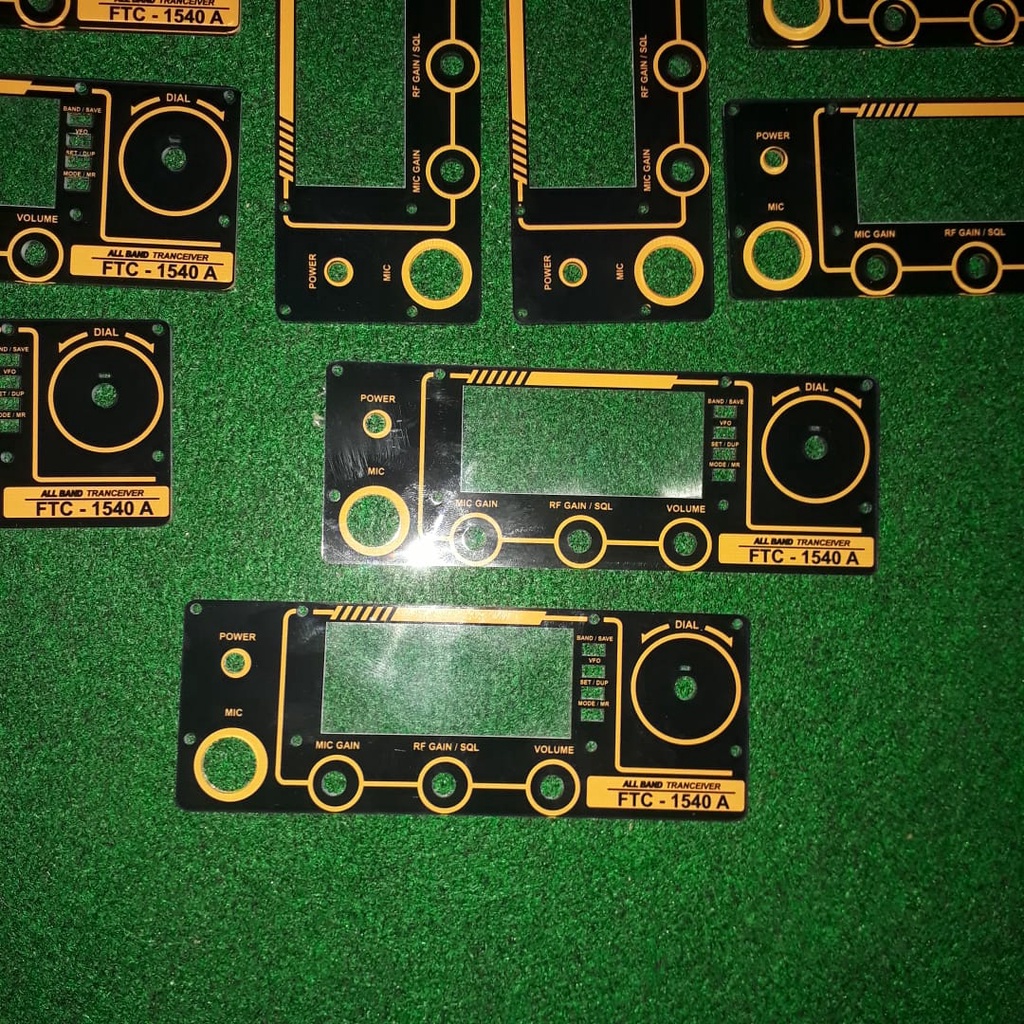 Panel Depan HF Homebrow All Tranceiver