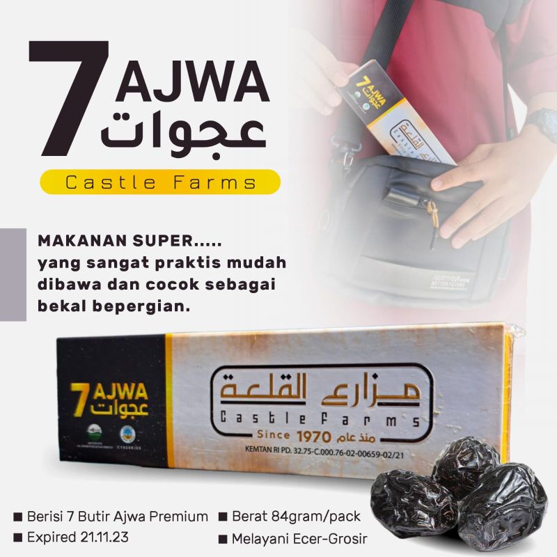 

KURMA AJWA EKSKLUSIF KEMASAN 7 BUTIR