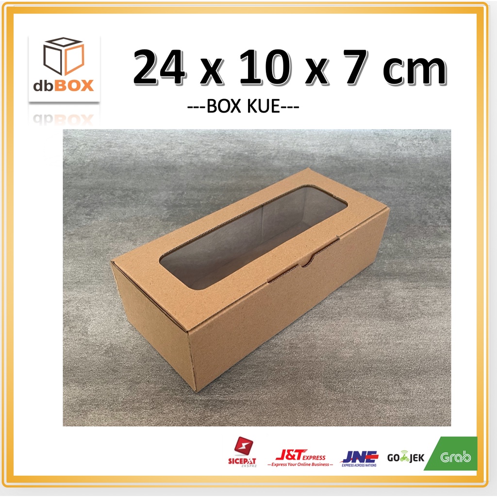 

Kardus MIKA 24x10x7 cm kardus die cut, untuk kue hampers gift box MIKA KUE