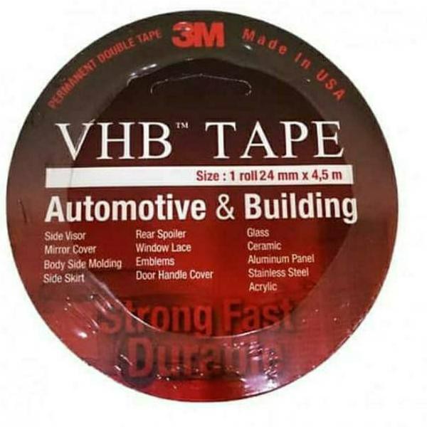 

Terkini QR7F9 3M DOUBLE TAPE VHB 24 MM x 4.5M Y87 Best Seller