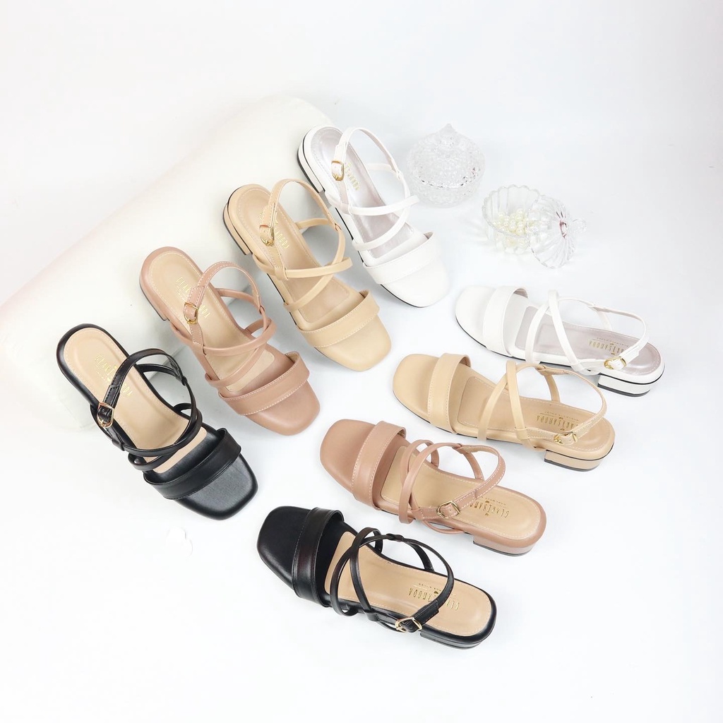 GLARISAMODA Kinan Heels 3cm tali nyaman