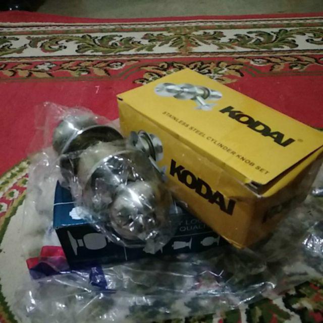 Kunci Bulat Kodai Jantung Kuningan / Gagang Tarikan Handle Putar