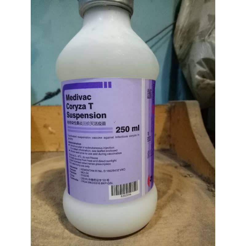 vaksin ayam / coryza T suspension / mencegah aratan