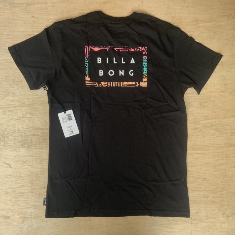 BILLABONG baju kaos hitam die cut ORIGINAL 100% NEW SALE