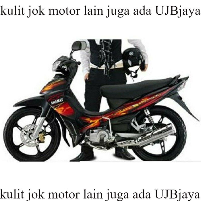 Sarung Jok Motor Jupiter Z Original / BAHAN ORI Kulit Jok Motor Jupiter Z S1