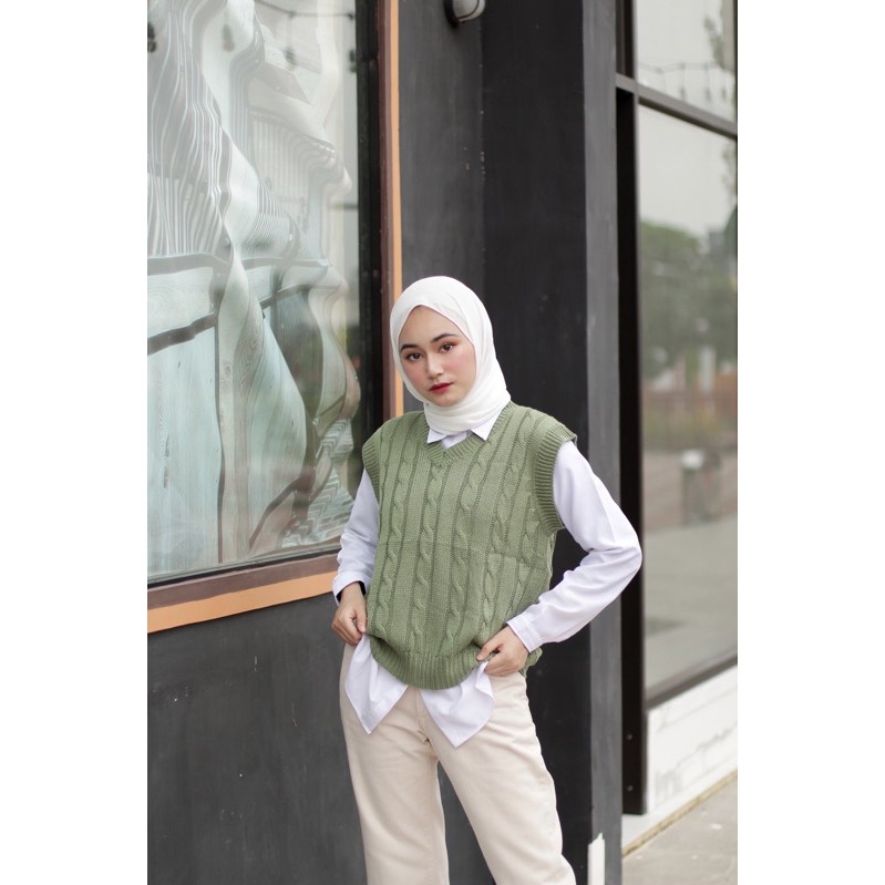 Jual Vest Rajut Vest Rompi Shopee Indonesia