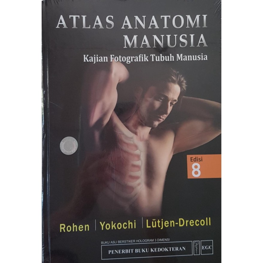 Buku Kedokteran [ORIGINAL] Atlas Anatomi Manusia edisi 8 - Rohen Yokochi