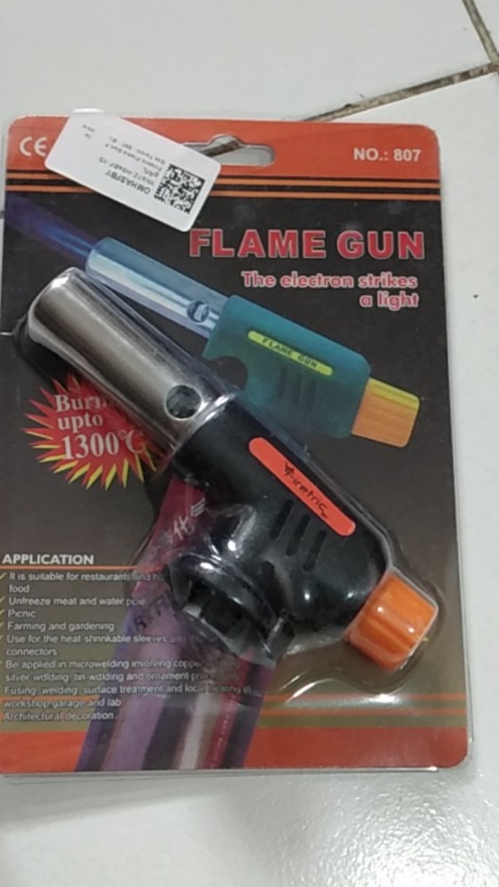 Torch Gas Butana Flame Gun Portable