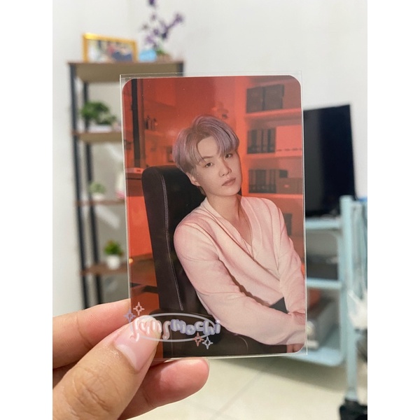BTS PHOTOCARD LD PROOF PWS YOONGI SUGA