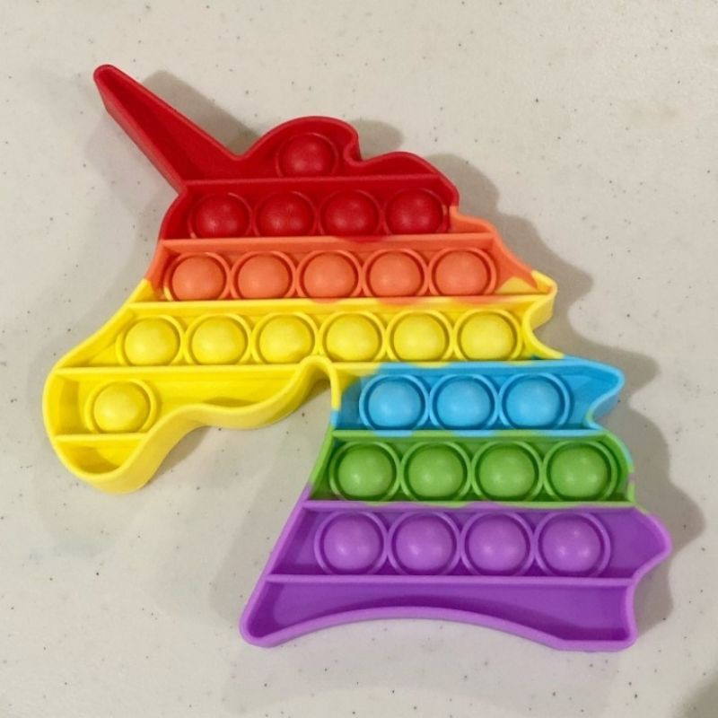 POP IT RAINBOW / tik tok tiktok its viral bubble popit unicorn among us fidget ice cream
