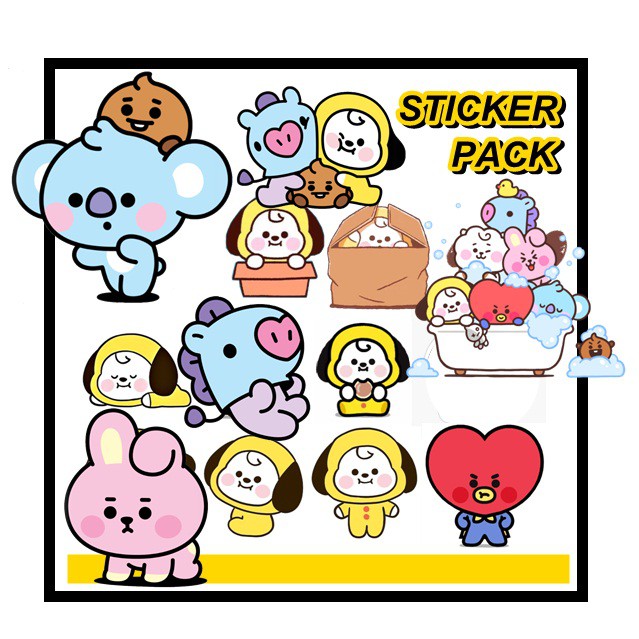 BABY BT21 STICKER PACK