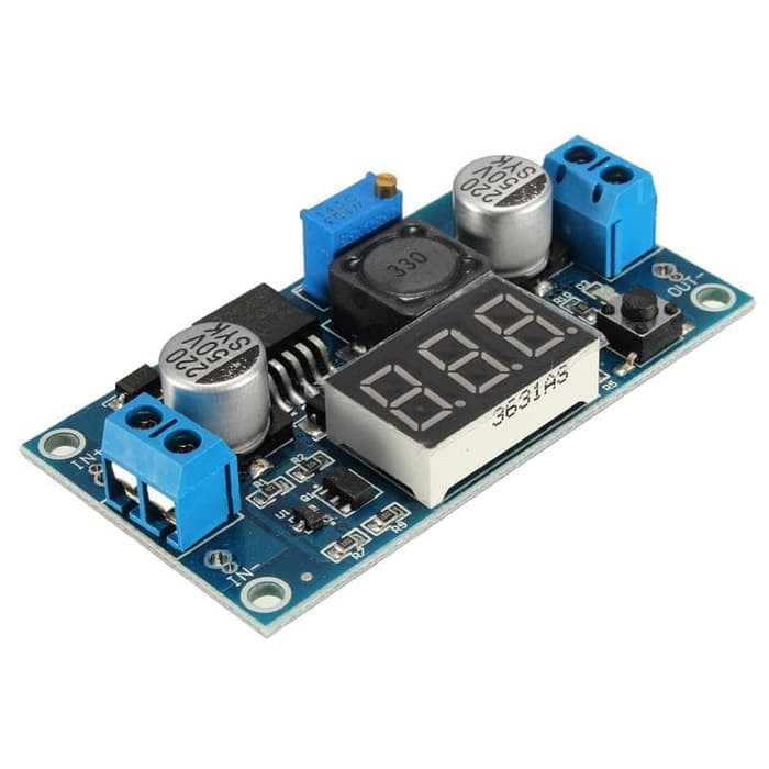 XL6009 with VOLTMETER Adjustable DC DC-DC Step Up Boost Module XL 6009