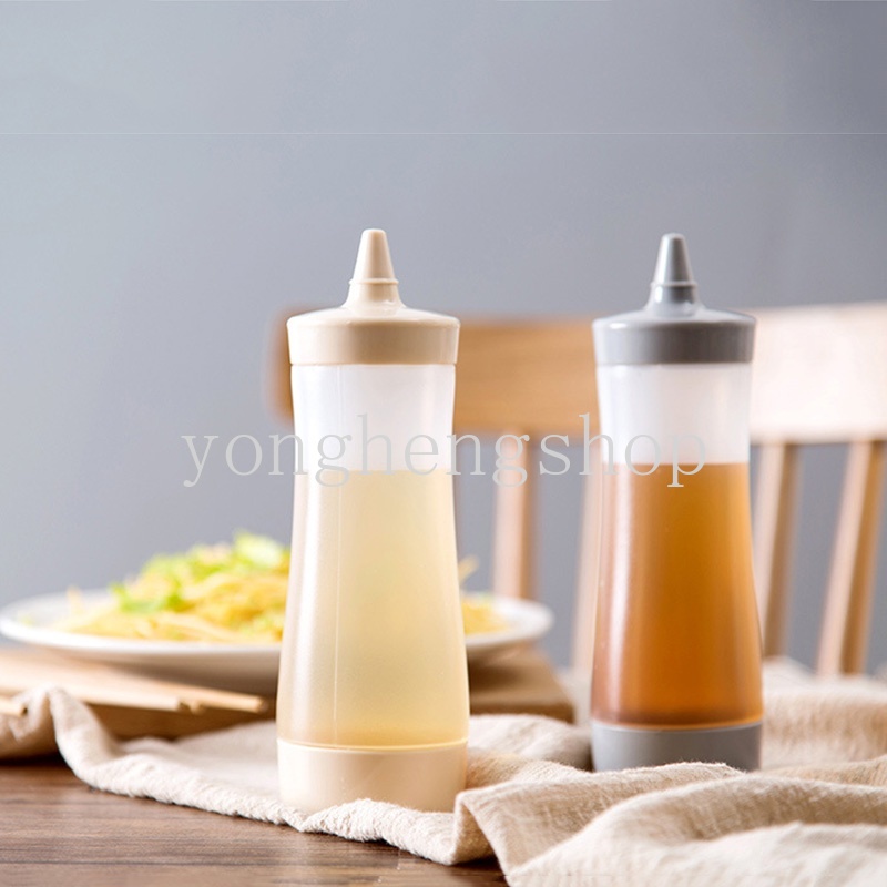 Botol Dispenser Saus / Minyak Zaitun / Mustard / Mayonnaise / Kecap Untuk Dapur