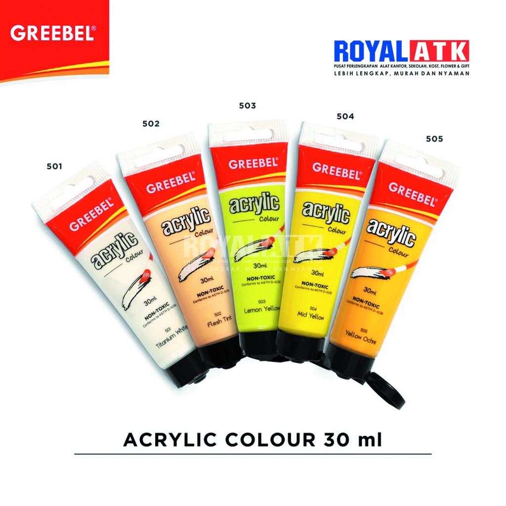 

Cat acrylic paint colour greebel 30 ml