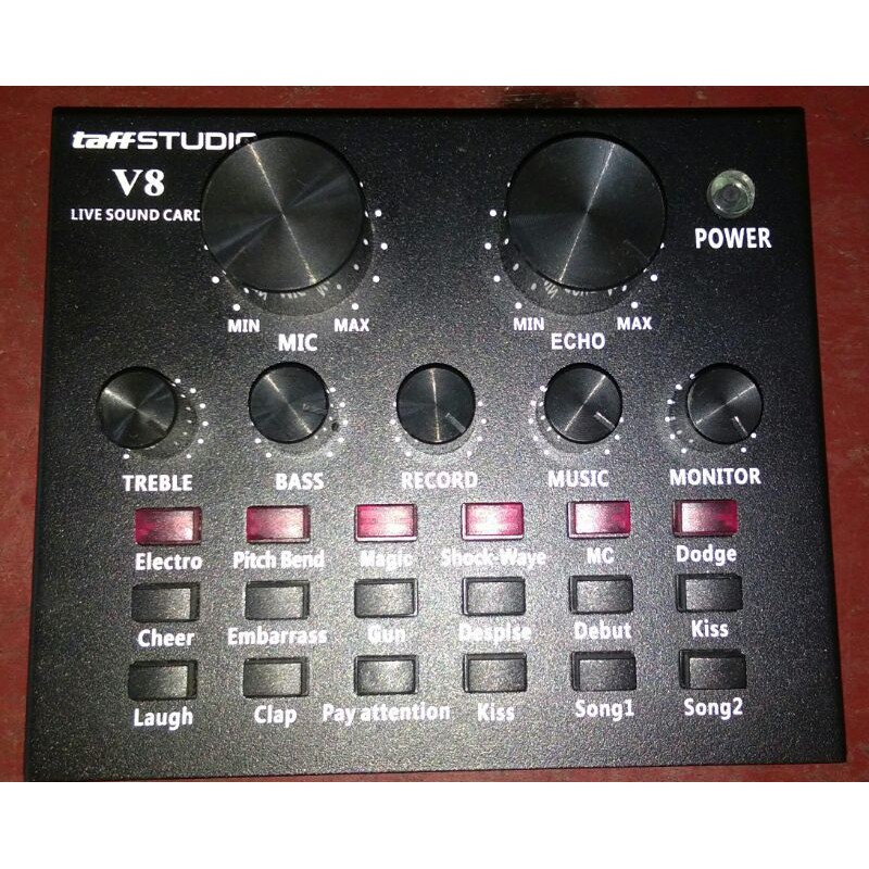 Souncard v8 + converter gitar