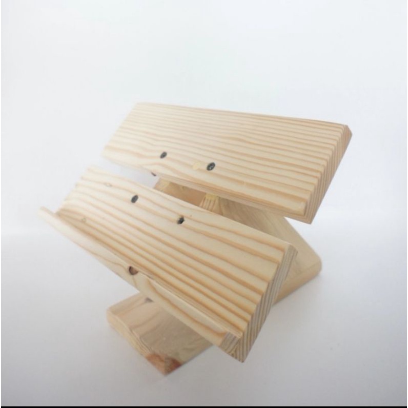 Tempat Kayu Ipad Stand Tablet Kasir