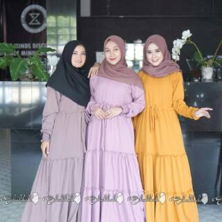Gamis kekinian Arina Dress By Shalihah