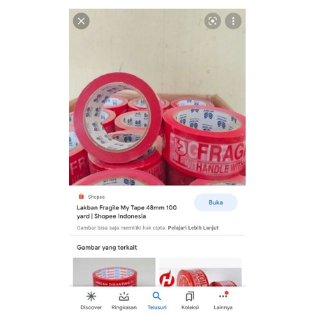 

lakban fragile my tape 48x100yard