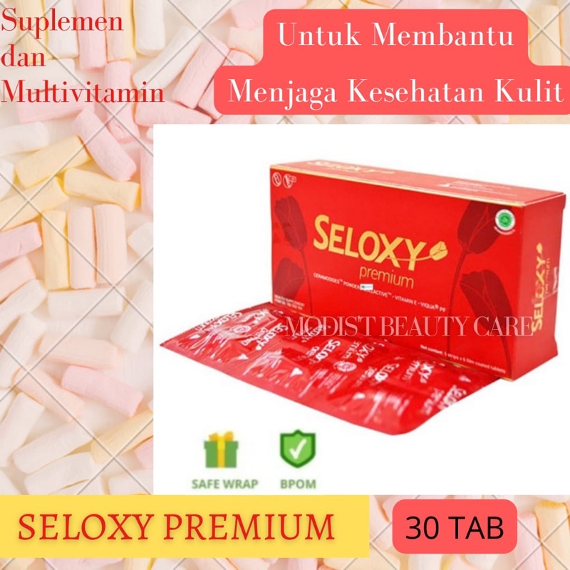 SELOXY PREMIUM/VITAMIN KULIT/ANTI AGING/ANTI WRINKLE/Skin lightening