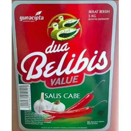 

Ready- Saos Belibis Saos Cabe Value - 5Kg