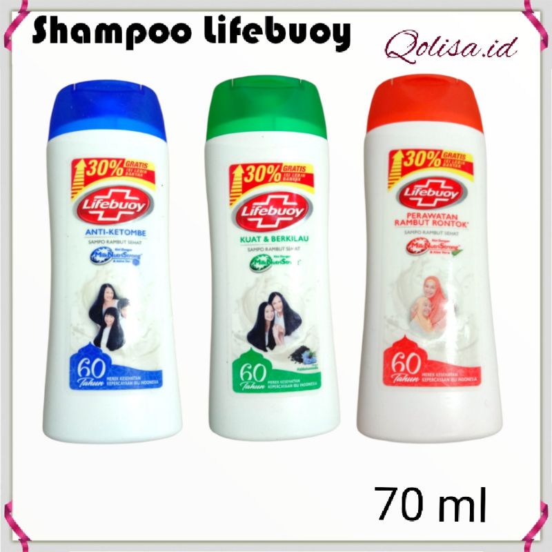 LIFEBUOY Shampoo  70 ml / RAMBUT / ANTI KETOMBE Rontok Kuat