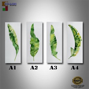 Lukisan Kanvas Gambar Tanaman Hijau Daun Hijau Lukisan Tangan Daun By Gallery Artshop Shopee Indonesia