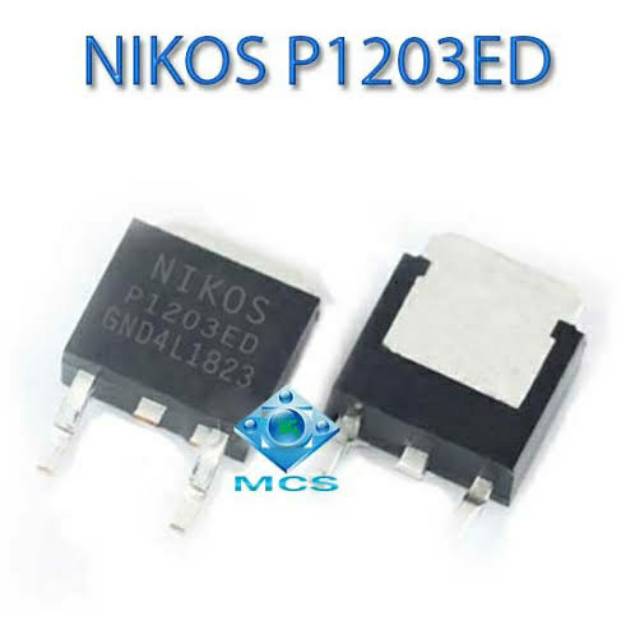 IC MOSFET NIKOS P1203ED P1203E0 1203E 12O3ED P-channel Mosfet IC Chip