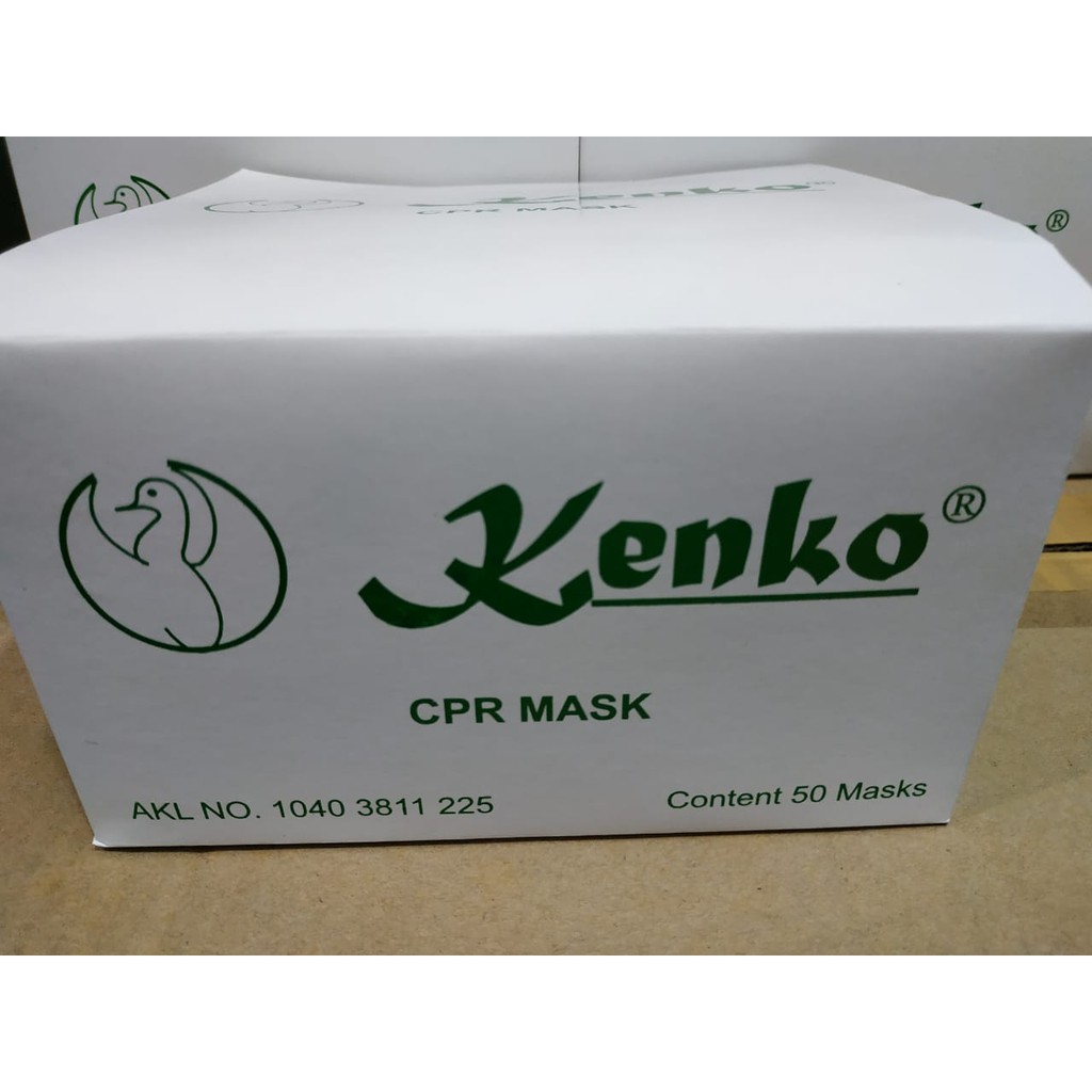 MOUTH TO MOUTH MASK CPR / MASKER CPR KENKO / CPR FACE SHIELD / FRIST AID MASK