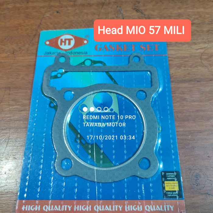 PAKING RACING BLOK HEAD ATAS UKURAN 57 YAMAHA MIO MIO SOUL