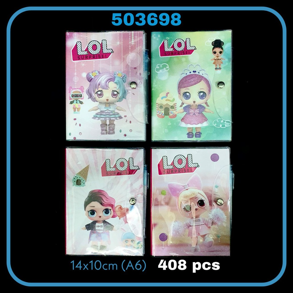 

ILP Notebook Lux A6 503698 LOL / Buku Catatan / Buku Spiral