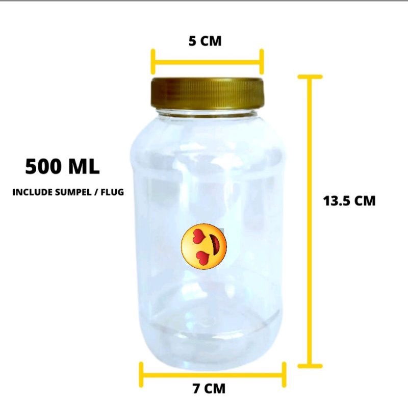 TOPLES BULAT 500 ML / TOPLES BAWANG / TOPLES BUMBU