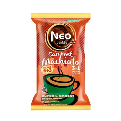 

Neo Kopi Caramel Machiato 9x20gr