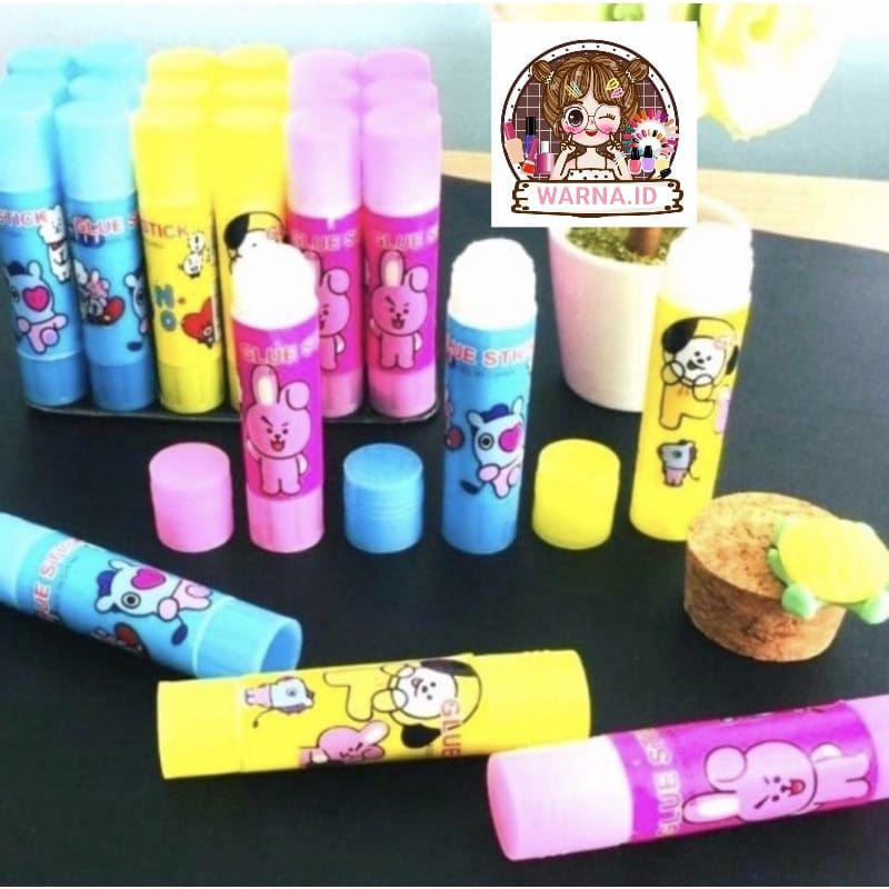 

LEM KERTAS KPOP BTS BT21/ GLUE STICK FANCY BT21