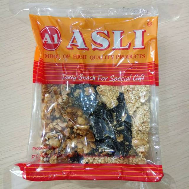 A1 Asli 3 in 1 (Ak-am, Pang-Pang Black Sesame, Ting-Ting) Bungkus