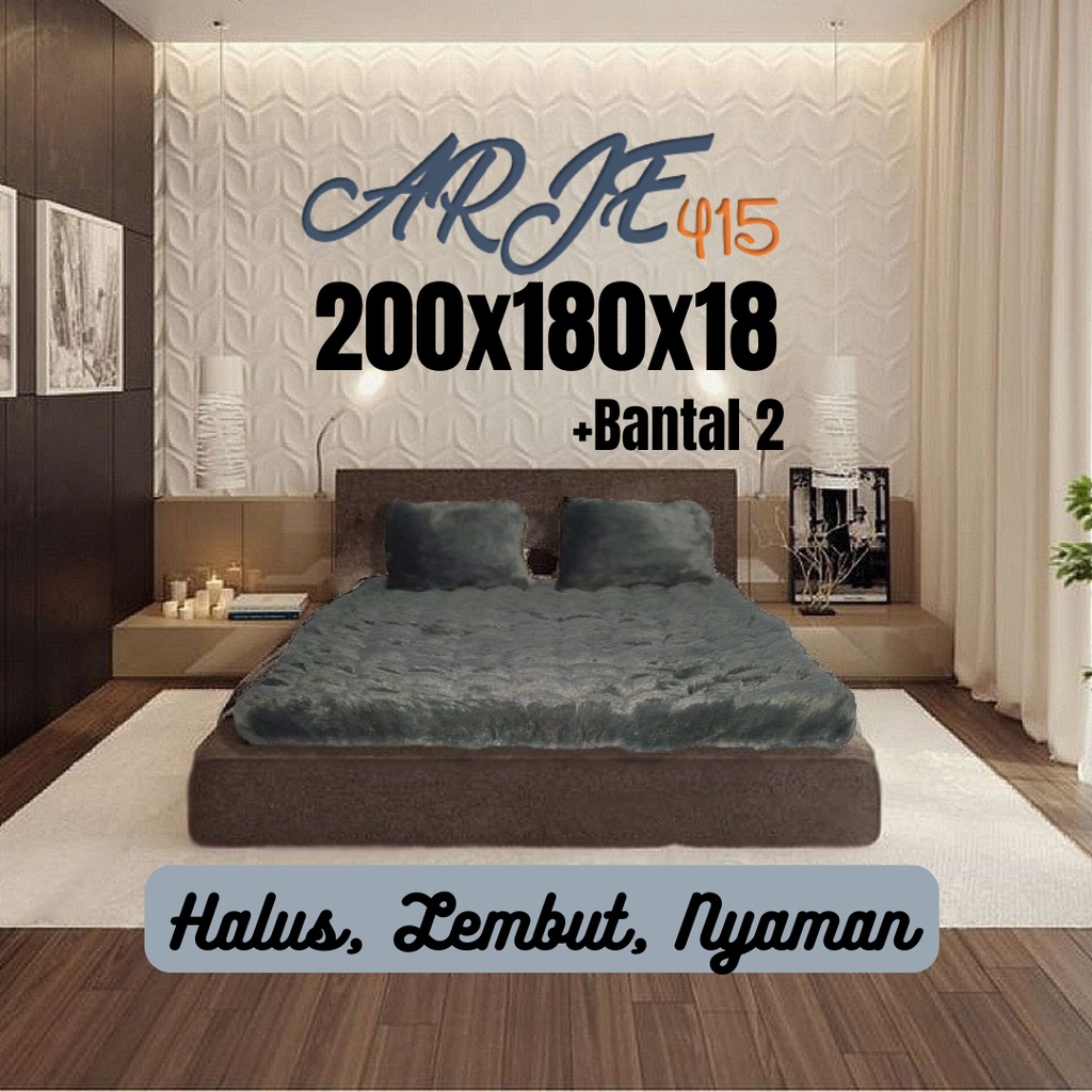 PREMIUM Kasur Lantai jumbo ukuran 200x180x12 cm